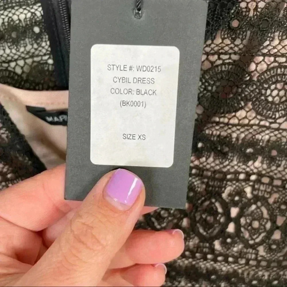 Marissa Webb Black Lace‎ Cybil Mini Dress - Picture 15 of 15